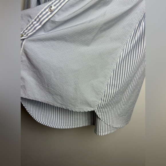 J.Jill Blouse Top Women L Button Down Striped Casual Office Career Old Money - Picture 8 of 14